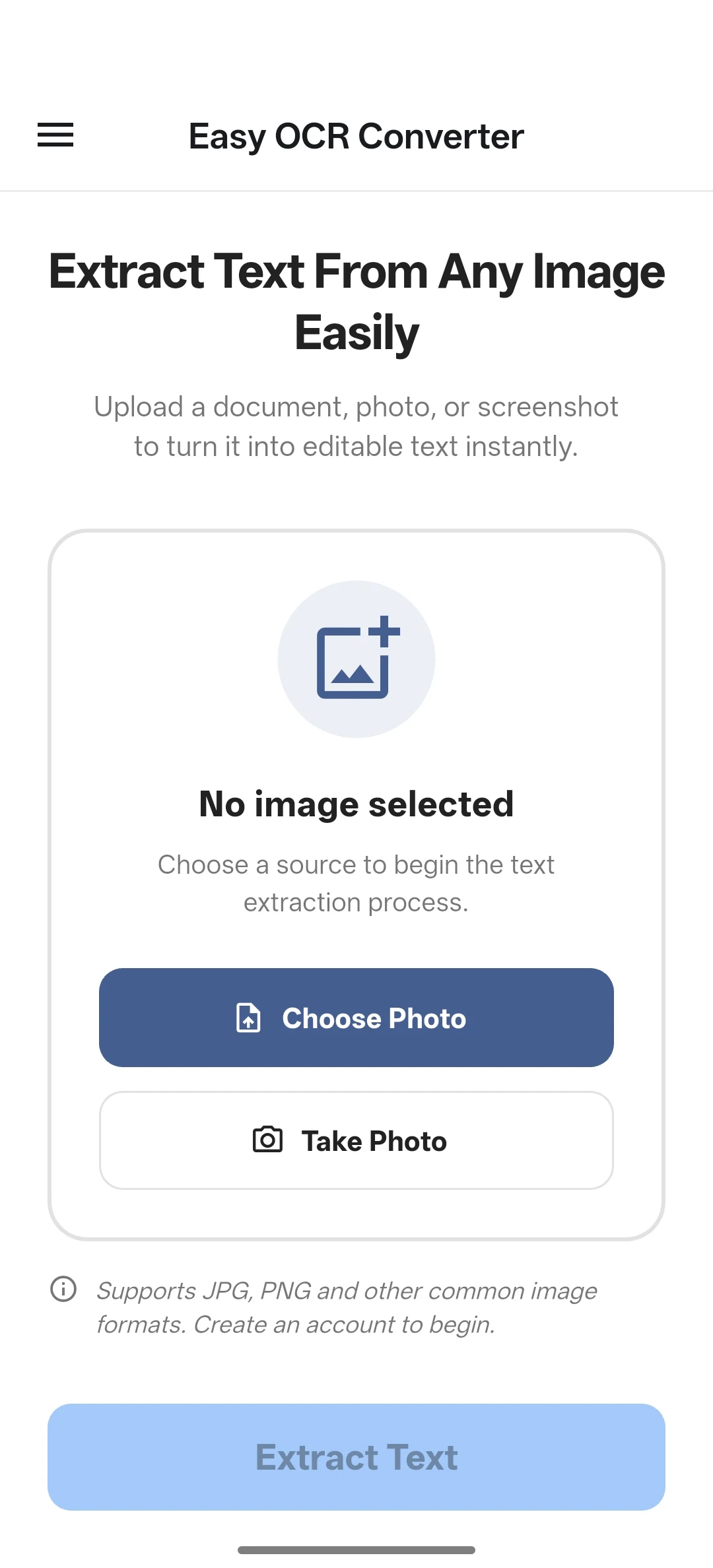 App screen 1
